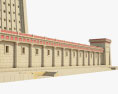 Александрійський маяк 3D модель